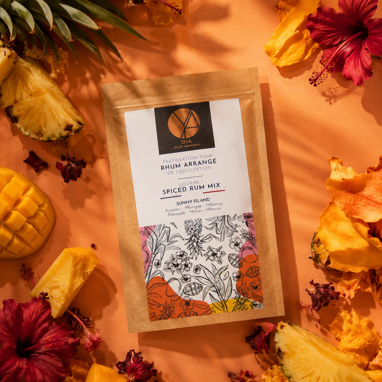 - SUNNY ISLAND - Ananas Mangue Hibiscus